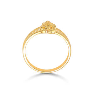 Sidhivinayak 14K White Gold Men's <b>Statement</b> <b>Ring</b> with Natural Oval Cut Stone IGI Certified - Product Image 4
