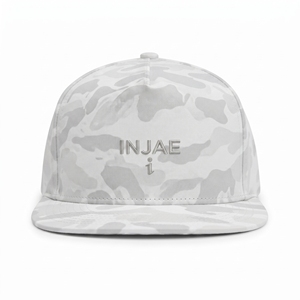 Gorra Snapback de Camuflaje Gris con Visera Plana, 6 Paneles, Logotipo Bordado, Venta al por Mayor, Personalizada, Alta Calidad, OEM, ODM, MOQ Bajo, Gorra para Exteriores - Product Image 1