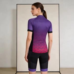 Conjunto de Ciclismo Unisex Premium con Estampado por Sublimación, Transpirable, Elástico en Cuatro Direcciones, Detalles Reflectantes y Acolchado para Ciclismo de Verano al Aire Libre - Product Image 2