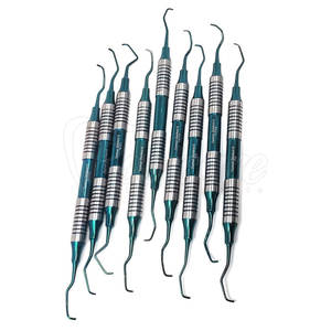 Juego de Curetas Dentales de Precisión Gracey, Kit de Instrumentos de Escalado Periodontal, el Mejor Empaque para Exportación - Product Image 2