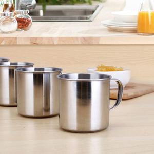 Tasse en acier inoxydable de haute qualité pour la cuisine à domicile produit fait à la main nouveau look tasse à vin en acier inoxydable pour les fêtes utilisation de mariage - Product Image 3