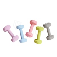 Haltères hexagonaux de gym en néoprène coloré, petits haltères souples pour la musculation, haltères de Pilates à vendre