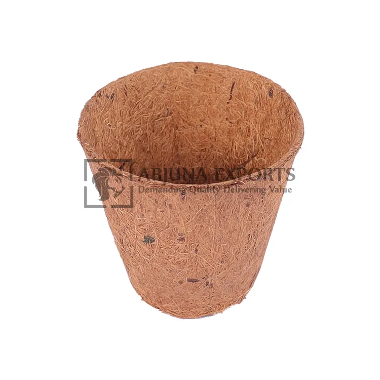 Uitstekende Kwaliteit Groothandel 100% Biologisch Afbreekbare Natuurlijke Coco Coir Pot/Kokosvezel Pot Voor Huizen Planten