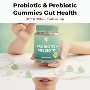 Gummies Probiotiques & Prébiotiques pour la Santé Intestinale 60 Unités OEM Marque Privée Italie RedMoringa - Product Image 2