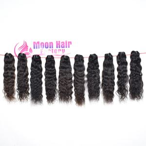 Souper brut de l'Inde fabricant naturel ondulé Remy indien fournisseur de cheveux humains faisceaux forte Double trame avec emballage personnalisé - Product Image 1