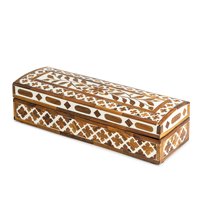 Scatola Portagioie in Legno Intarsiato Floreale Artigianale, Contenitore Decorativo per Oggetti Preziosi, Cofanetto per Arredamento Casa e Regali di Lusso