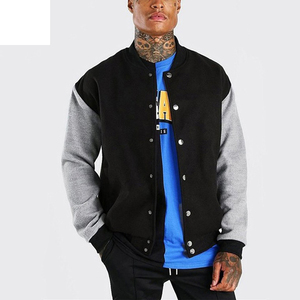Vestes d'hiver en velours côtelé personnalisées de haute qualité pour hommes garder au chaud Universi Letterman Style baseball OEM Vestes personnalisées de haute qualité - Product Image 4