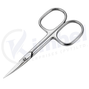 Ciseaux de manucure professionnels en acier inoxydable à lames courbées et pointe flèche pour la coupe des cuticules – Idéal pour l'entretien des ongles - Product Image 5