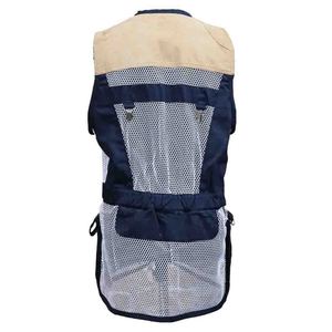 Chaleco de tiro ligero con correas ajustables para tiro de platillo de arcilla Chaleco de tiro de platillo bordado personalizado al por mayor - Product Image 2