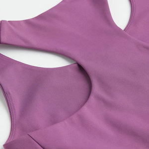 Soutien-gorge de sport sans couture à soutien élevé pour femmes nouvelle mode Polyester Spandex haute qualité vêtements de Fitness et de Yoga ensemble de grande taille inclus - Product Image 6