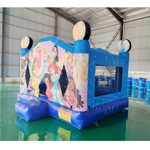 บ้านลมเป่าลมขนาดใหญ่สำหรับเชิงพาณิชย์ ทำจาก PVC สำหรับใช้งานกลางแจ้ง  ปราสาทกระโดดขนาดใหญ่  บ้านลมเป่าลมความจุมาก - Product Image 2