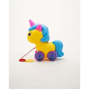 Juguete de Unicornio para Arrastrar con Música para Niños, Juguete Educativo de Plástico - Product Image 2