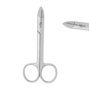 SuperCut 14cm Dentaire Iris Ciseaux Meilleur Manuel Micro-Dentelé Bord Aiguisé Aiguisé Couteau Courbé Un Instruments Chirurgicaux Dentaires - Product Image 3