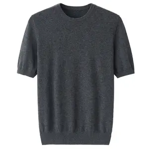 T-shirt surdimensionné à épaules tombantes en coton de haute qualité T-shirts pour hommes en coton de marque à impression personnalisée Vente en gros - Product Image 2