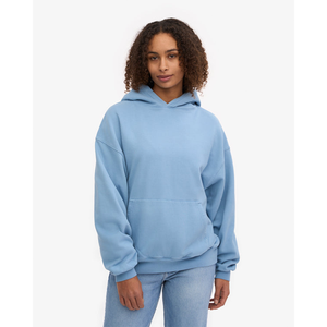 Unisex 360Gsm บ็อกซี่เฮฟวี่เวทโอเวอร์ไซส์เสื้อมีฮู้ดแบบสวมศีรษะคุณภาพสูงเสื้อผ้าแนวสตรีทพิมพ์ลายผ้าฝ้าย100% วินเทจทรงหลวมด้านหน้า - Product Image 2