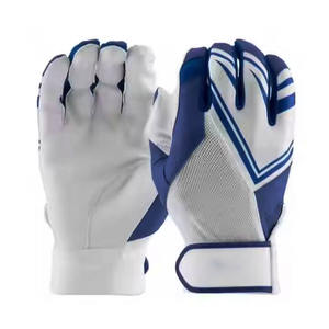 OEM Fabricantes de buena calidad logotipo personalizado y diseño de cuero de los hombres de formación de softbol y béisbol guantes de bateo para los hombres - Product Image 4