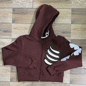 Conjunto de Sudadera con Capucha y Pantalones Cortos para Hombre de la Mejor Calidad, Color Liso, Manga Larga, Ropa Urbana con Logotipo Personalizado - Product Image 5