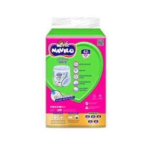Produit de soin pour bébé Navilo Bubble, couches pour bébé, couches pour nouveau-né, taille douce, douce, confortable, absorption supérieure - Product Image 2
