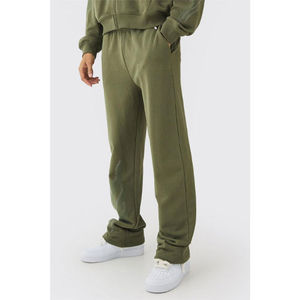 Pantalon Homme en Coton Froissé Lourd Confortable Décontracté Travail Voyage Élégant - Product Image 4