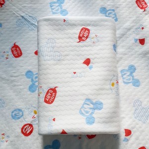 Vải tre dệt kim 3 lớp bán buôn, nhẹ, mềm mại, thoáng mát, dùng cho áo thun, đồ ngủ, quần áo trẻ em, khăn tắm - Product Image 6