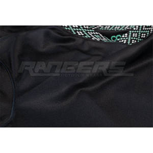 Maillots de sport noirs unis, maillots de football imprimés, séchage rapide, respirants, confortables, pour adultes, hommes, vente en gros - Product Image 3