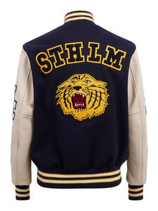 Wholesale Custom Designer New Fashion Warm Winter Bomber Letterman College Custom Varsity Men's Basketball Letterman Jackets - Product Image 2