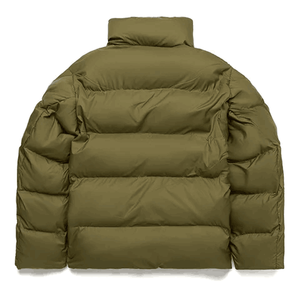 Men's High Street Style Premium Quality Winter Puffer Jacket Custom Logo OEM Outdoor <b>Bubble</b> Warm Windproof Stand Collar Spring - Product Image 2