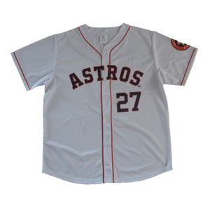 เสื้อเบสบอลปักลายที่กำหนดเองได้เสื้อทีมคลาสสิกใส่ชื่อผู้เล่นหมายเลขเสื้อไม่มีกระดุมเต็มดีไซน์เสื้อทีมระบายอากาศได้ดี - Product Image 1