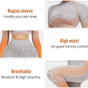 Conjunto de Yoga para Mujer, Material Transpirable, Suave y Duradero, Estilo Único, Calidad Premium, Precio Bajo - Product Image 3