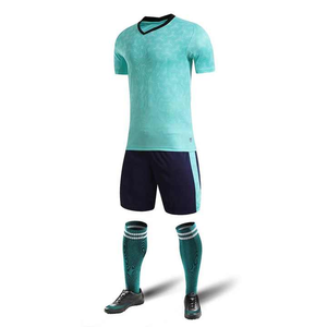 Unique 2025 hommes vêtements de sport personnalisé Football Club t-shirts bleu blanc uniforme de football - Product Image 4