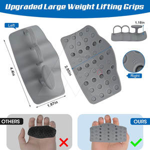 Empuñaduras de entrenamiento de gimnasio de etiqueta privada Empuñaduras de entrenamiento de gimnasio de nuevo diseño Empuñaduras de entrenamiento de gimnasio más vendidas - Product Image 2