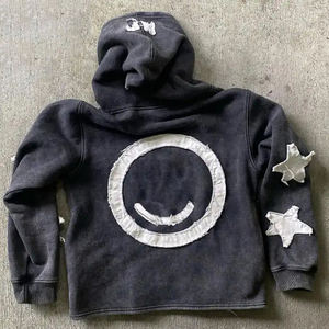 Meilleur fournisseur dernier style confortable fabriqué à la main en différentes couleurs nouveau design femmes portent des sweats à capuche délavés à l'acide - Product Image 2