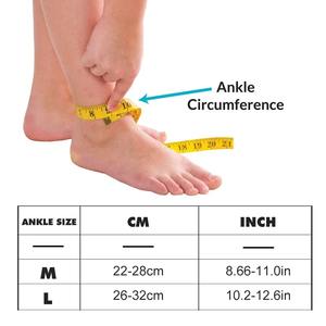 Support de cheville pour femmes hommes basket-ball football, enveloppes de manchon de compression de cheville réglables - Product Image 6