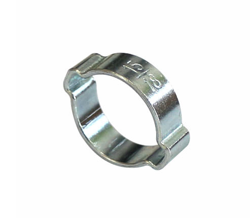 Лидер продаж, зажимы из нержавеющей стали, зажим для ушного шланга, оцинкованный двойной зажим для ушного шланга