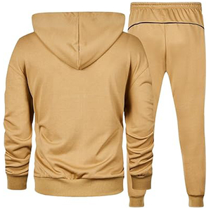 Chándal polar para hombre de alta calidad logotipo personalizado moda Sudadera Capucha transpirable cremallera lavado impreso invierno - Product Image 2