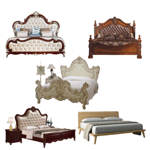 Storage modern <b>bed</b> <b>king</b> <b>size</b> hotel leather bedroom furniture set luxury <b>double</b> up-holstered <b>beds</b> Factory Price - Product Image 6