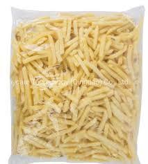 Papas fritas congeladas orgánicas de primera calidad, cordón de zapatos arrugado, corte grueso recto, origen indio, sin gluten, picante, estilo casero, sabor salado - Product Image 5