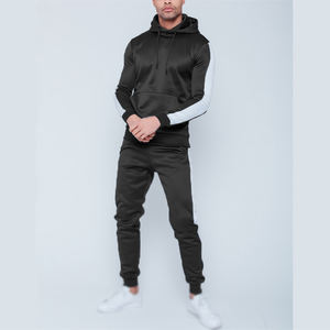 2025 Top Design Slim Side Stripe Jogging Suit Deportes Diseño personalizado Chándales para hombres OEM Chándal personalizado - Product Image 5