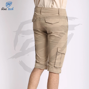 Pantalones cortos de hombre Cargo de verano con logotipo personalizado ropa informal de algodón de punto suelta de talla grande personalizada - Product Image 2