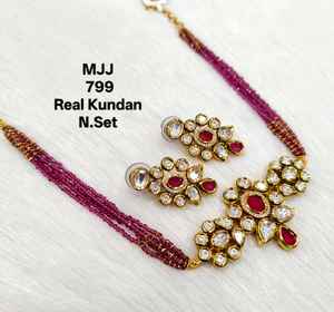 Premium Quality Radiant Kundan <b>Necklace</b> <b>Set</b> for Brides Custom Designed Ethnic Fashion for Wedding and Party Now in Stock! - Product Image 6