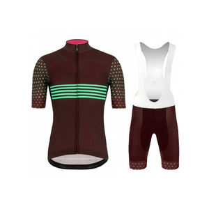 Diseño bonito Cómodo Secado rápido Hombres Ciclismo Uniforme Compresión ligera Manga corta Top Ropa de ciclismo para hombres - Product Image 1