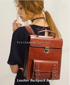 Mochila de cuero de alta calidad, segura, espaciosa, precio al por mayor, negocio clásico hecho a mano, fábrica, descuento directo a granel 2025 - Product Image 4