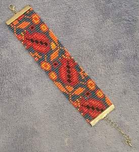 Pulseras de cuentas de semillas Pulseras hechas a mano Joyería con cuentas Pulseras únicas Cuentas de semillas reales hechas a mano completas - Product Image 4