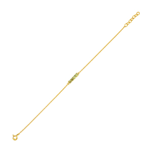 Hot Sale 925 <b>Sterling</b> <b>Silver</b> Classic Style Garnet Gemstone <b>Bracelet</b> Gold Plated Ready Stock for Weddings Parties or Gifts - Product Image 4
