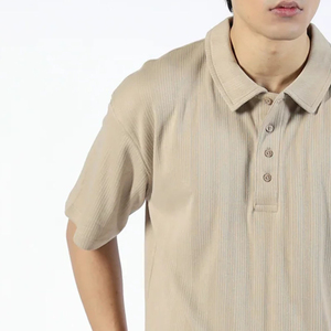 Polo Premium de Algodón Suave para Hombre - Diseño Clásico de Manga Corta con Cuello Elegante y Tapeta de Botones - Product Image 5