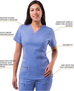 Uniforme de gommage d'allaitement pour femmes et hommes ensemble d'uniformes de clinique médicale hôpital médecin et infirmière costume de gommage uniforme médical confortable - Product Image 3