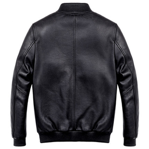 Collection Hiver Top Tendance Veste Biker en Cuir pour Homme Vente en Gros Fabricant Veste en Cuir de Luxe pour Homme - Product Image 3