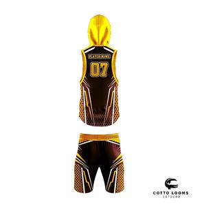 Uniforme de fútbol americano OEM 7v7 duradero que incluye camiseta de fútbol americano de malla transpirable para atletas - Product Image 3