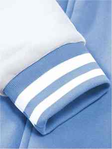 แจ็กเก็ตเบสบอลสำหรับผู้ชายแจ็กเก็ตเบสบอลวิทยาลัยผ้าฟลีซปรับแต่งได้งาน OEM - Product Image 4