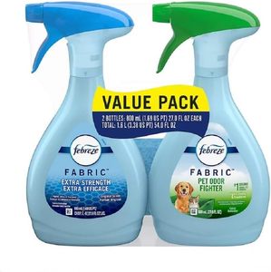 Febreze Ambientador para Telas, Eliminador de Olores de Mascotas y Desodorante Extra Fuerte para Telas, 27 Fl Oz, Paquete de 2 - Product Image 5
